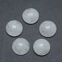 Кристалл кабошоны природного кварца&nbsp;G-P393-R50-4MM