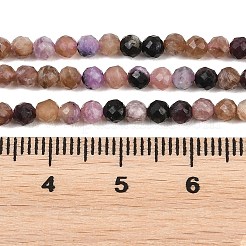 Естественно чароитовыми бисер пряди&nbsp;G-P618-3mm-04