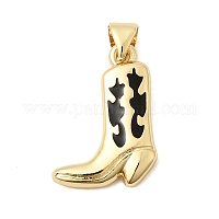 Латунь эмаль подвески&nbsp;KK-H267-117G-01