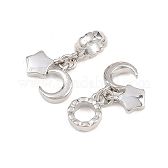 Латунные европейские подвески с подвесками&nbsp;KK-H292-10P
