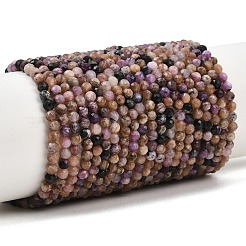 Естественно чароитовыми бисер пряди&nbsp;G-P618-3mm-04