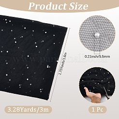 Полиэстер с пластиковым перламутром&nbsp;AJEW-WH20006-271