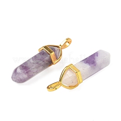 Подвески из натурального чароита X-G-G902-A03