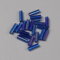 300шт прозрачные стеклянные круглые бусины из стекляруса&nbsp;GLAA-WH0015-74H