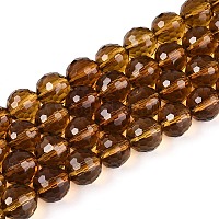 Прозрачные стеклянные бусины&nbsp;GLAA-R095-10mm-31