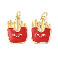 Латунные подвески&nbsp;KK-H002-07F-G-RS