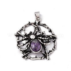 Натуральный Чароит подвески&nbsp;KK-A173-03AS-07