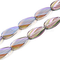 Гальванизируйте прозрачное стекло бисер нитей&nbsp;EGLA-N055-02F