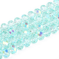 Прозрачные стеклянные бусины&nbsp;EGLA-N016-8mm-08