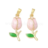 Латунь эмаль подвески&nbsp;KK-I371-33G-03