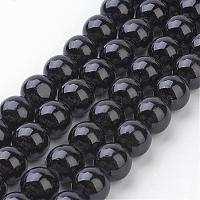 Естественно Mashan нефрита круглые бусины нити&nbsp;G-D263-10mm-XS32