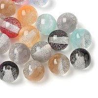 Двухцветные бусины из смолы&nbsp;RESI-Q025-02C