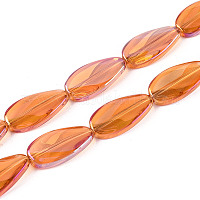 Гальванизируйте прозрачное стекло бисер нитей&nbsp;EGLA-N055-02E