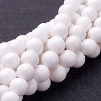 Естественно Mashan нефрита круглые бусины нити&nbsp;X-G-D263-12mm-XS01
