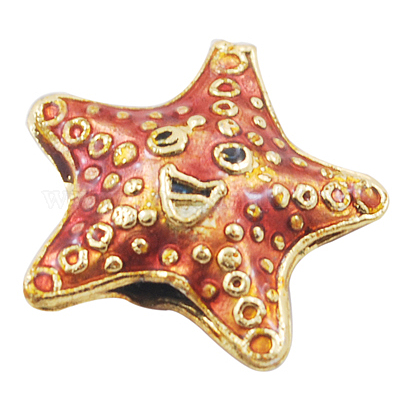 Бусины ручной работы перегородчатой CLB183Y-1