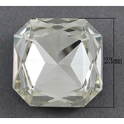 Galvanisische Glas Cabochons EGLA-R354