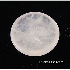 Natürlichen Rosenquarz Cabochon G-ROSE15x4