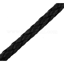 Geflochtenen Lederband VL3mm-1