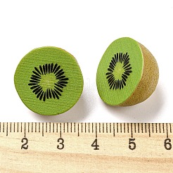 Frucht-Deko-Cabochons aus undurchsichtigem Harz RESI-H156-01-04