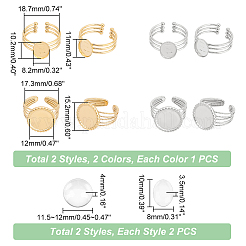 DIY-Set zur Herstellung von Rohlingen für Kuppelringe STAS-UN0041-68