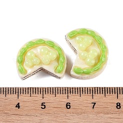 Undurchsichtige Decoden-Cabochons aus Kunstharzimitat für Lebensmittel CRES-I032-02C