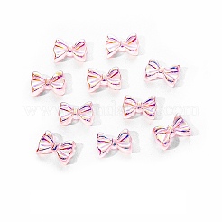 Galvanisierte Bowknot-Harz-Cabochons MRMJ-R128-16I