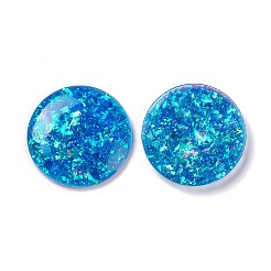 Opal-Cabochons aus Harzimitat RESI-E042-06