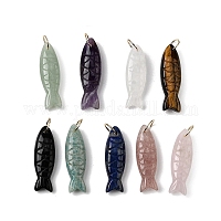 Резные подвески из натурального смешанного камня&nbsp;G-G314-01G