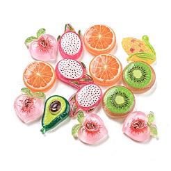Durchscheinende Harz-Cabochons RESI-D005-01