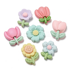 Undurchsichtige Decoden-Cabochons aus Harz RESI-F052-A02