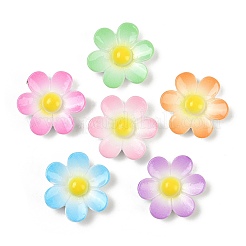 Undurchsichtige Harz-Email-Cabochons CRES-D308-11