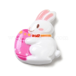 Oster-Cartoon-Cabochons aus undurchsichtigem Harz RESI-Q223-01F