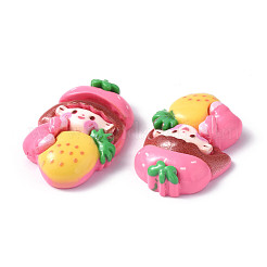 Undurchsichtigen Cabochons CRES-P023-06K