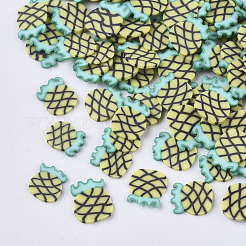 Handgemachter Ton-Cabochon CLAY-S091-043B