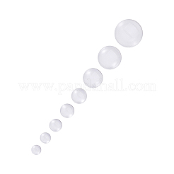 Transparente Glas Cabochons GGLA-CJ0001-01