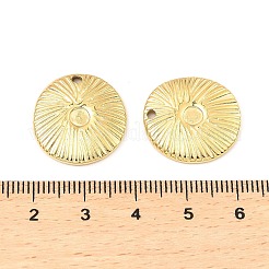 Cabochon-Fassungen für Anhänger aus Edelstahl 304 STAS-A089-10G