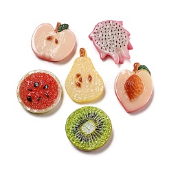 Decoden-Cabochons aus Kunstharz mit Obstimitat CRES-R199-03