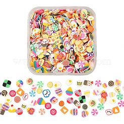 24g handgemachte Nagelkunstdekoration aus Fimo CLAY-YW0001-17C