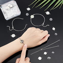 DIY Blanko-Kit zur Herstellung von Kuppelarmbändern DIY-UN0003-96