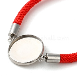Herstellung von Milano-Kordeln und Armbändern aus Edelstahl 304 MAK-H004-02H-P02