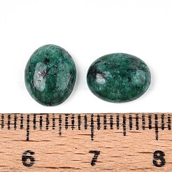 Natürlicher afrikanischer Türkis (Jaspis) Cabochons G-ZX005-08