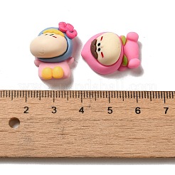 Undurchsichtige Decoden-Cabochons aus Harz RESI-K037-03
