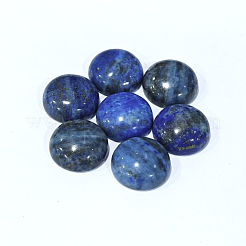 Gefärbt natürliche Lapislazuli Edelstein Kuppel / halbrund Cabochons G-J330-06-20mm
