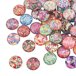 Glas cabochons GGLA-PH0006-05