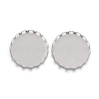 Кабошоны из нержавеющей стали марки 304&nbsp;STAS-P249-16C-P