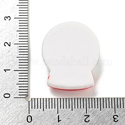 Weihnachts-Deko-Cabochons aus undurchsichtigem Harz RESI-U006-05F
