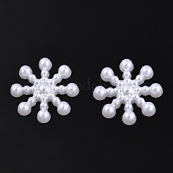 ABS Kunststoffimitation Perle Cabochons SACR-T015-09-01