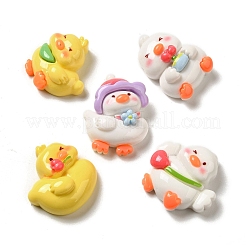 Undurchsichtige Decoden-Cabochons aus Harz RESI-K037-04