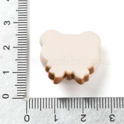 Bärenbrot undurchsichtige Harz Decoden Cabochons CRES-Q220-05A