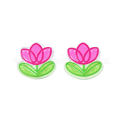 Bedruckte Acryl-Cabochons OACR-N135-56
